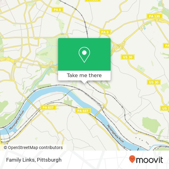 Family Links map