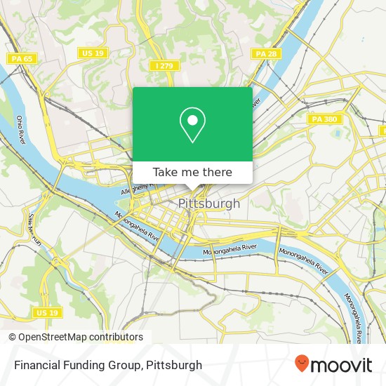 Mapa de Financial Funding Group