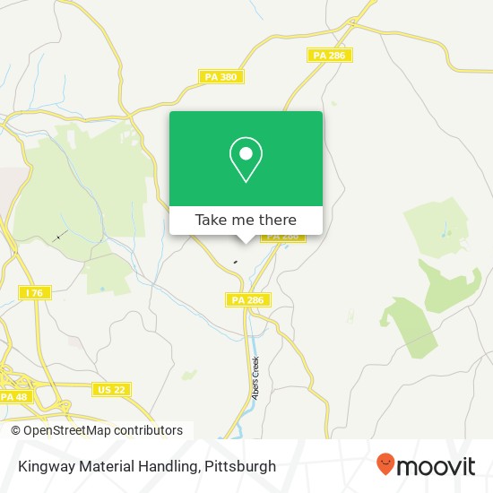 Kingway Material Handling map