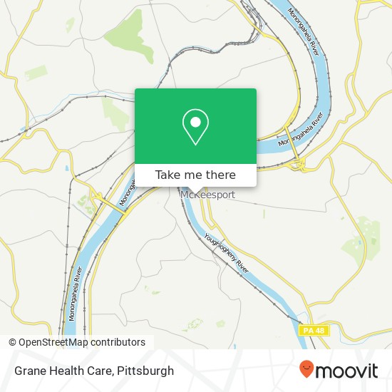 Mapa de Grane Health Care