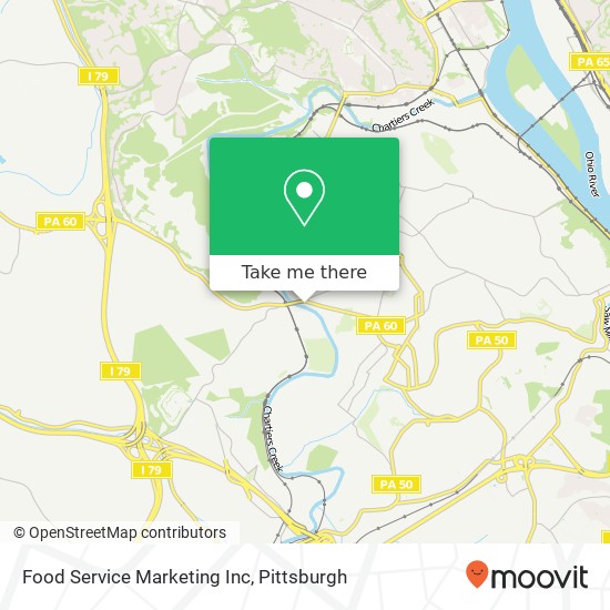 Mapa de Food Service Marketing Inc