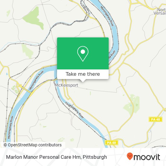Mapa de Marlon Manor Personal Care Hm