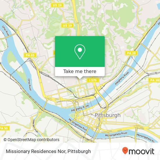 Mapa de Missionary Residences Nor