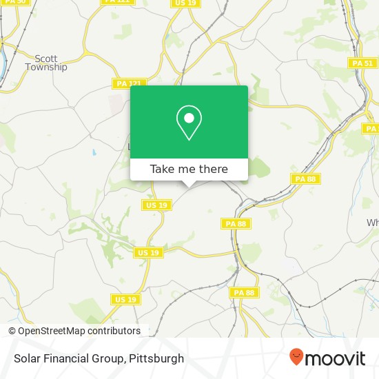 Solar Financial Group map