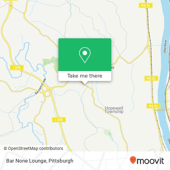 Bar None Lounge map