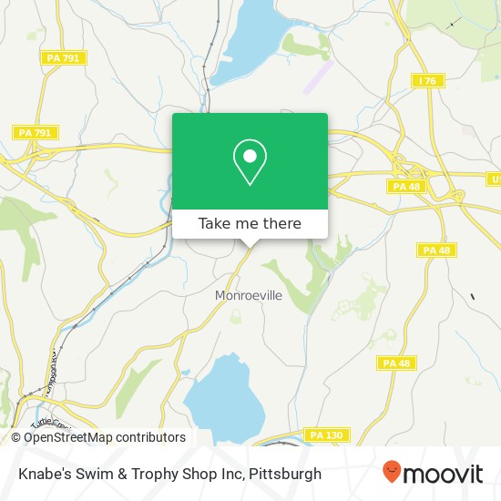 Knabe's Swim & Trophy Shop Inc map