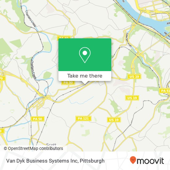 Van Dyk Business Systems Inc map