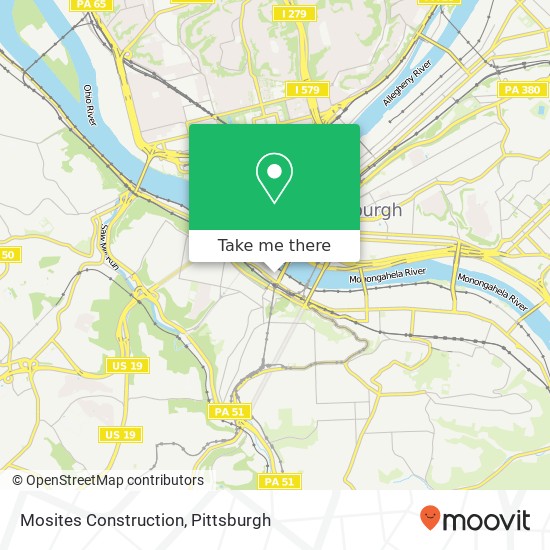 Mosites Construction map