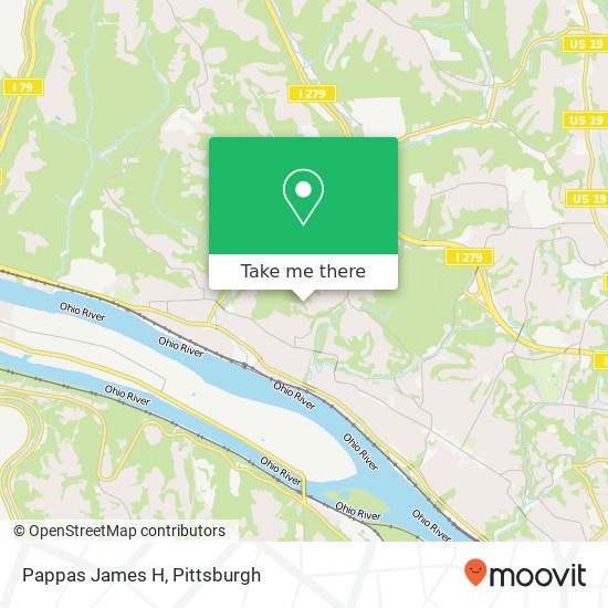 Pappas James H map