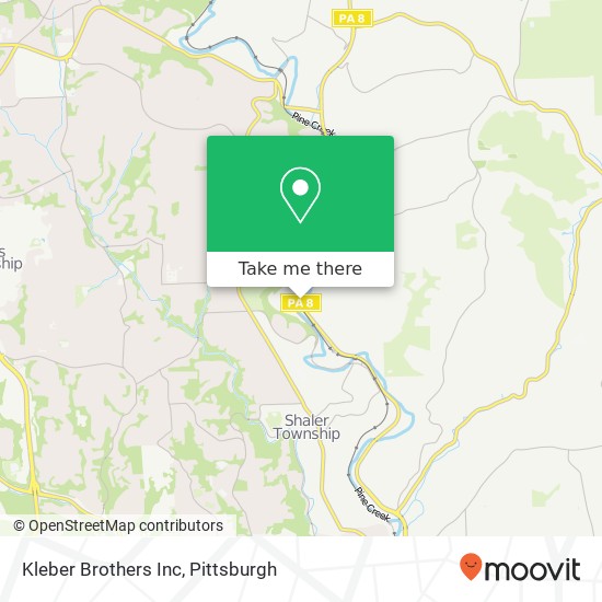 Kleber Brothers Inc map
