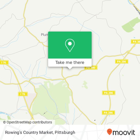 Rowing's Country Market map