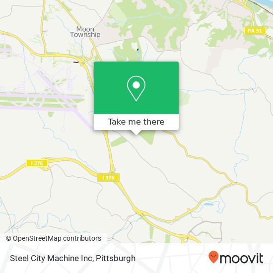 Mapa de Steel City Machine Inc