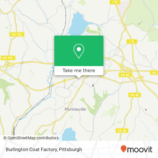 Burlington Coat Factory map