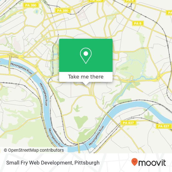 Mapa de Small Fry Web Development