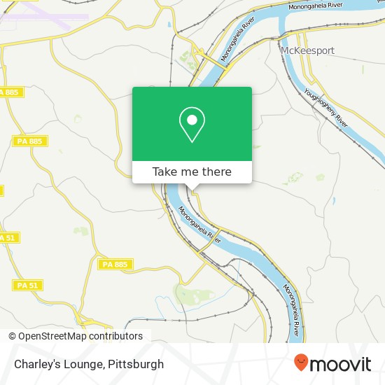 Charley's Lounge map