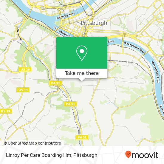 Mapa de Linroy Per Care Boarding Hm