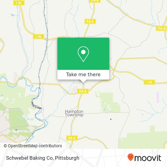 Mapa de Schwebel Baking Co