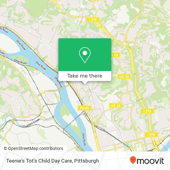 Teenie's Tot's Child Day Care map