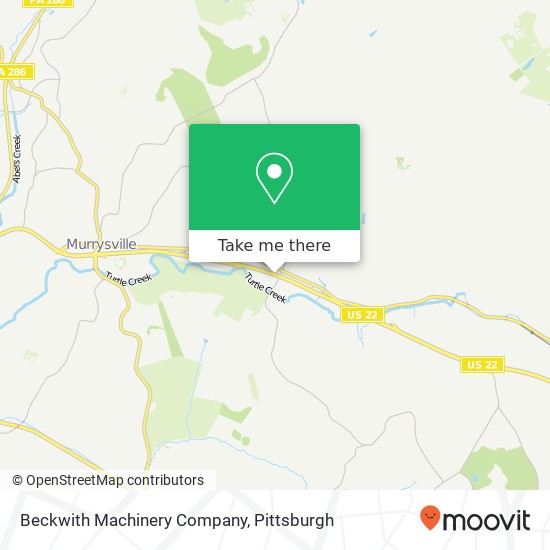 Beckwith Machinery Company map