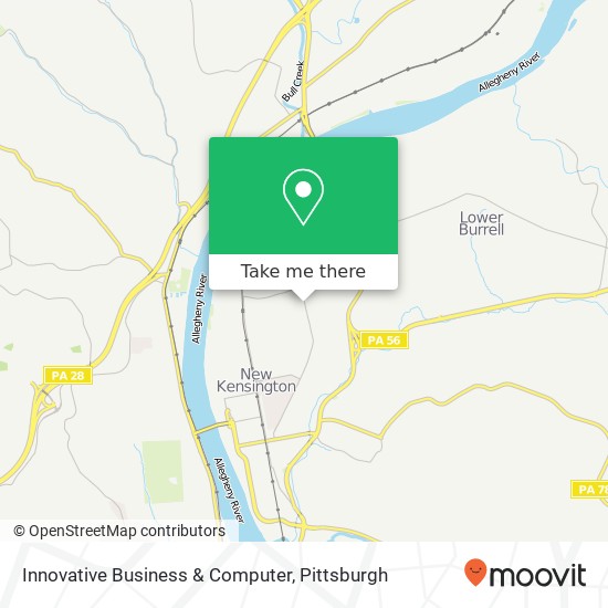 Innovative Business & Computer map