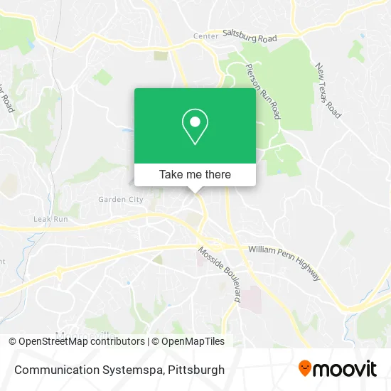 Communication Systemspa map