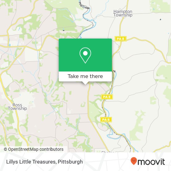 Lillys Little Treasures map