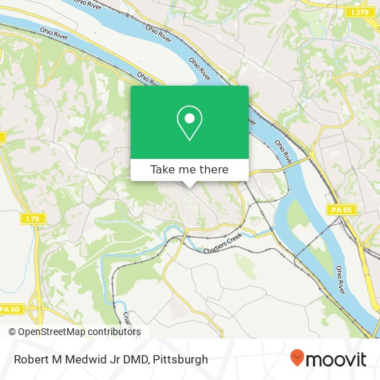 Robert M Medwid Jr DMD map