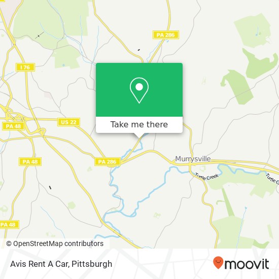 Mapa de Avis Rent A Car