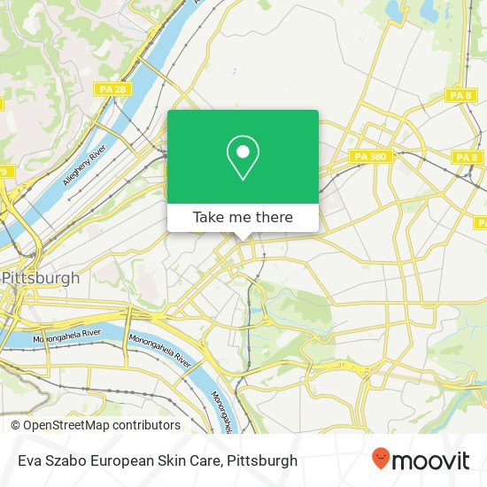 Mapa de Eva Szabo European Skin Care