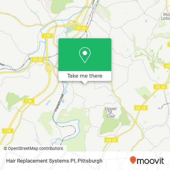 Mapa de Hair Replacement Systems PI