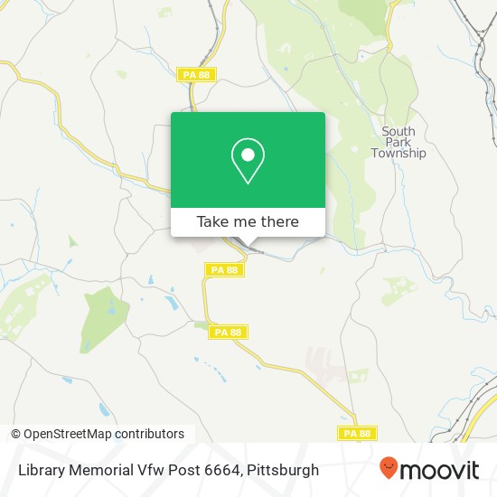 Mapa de Library Memorial Vfw Post 6664