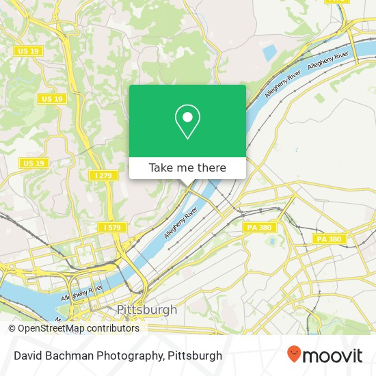 David Bachman Photography map