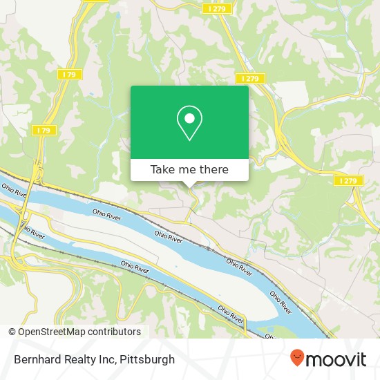 Bernhard Realty Inc map