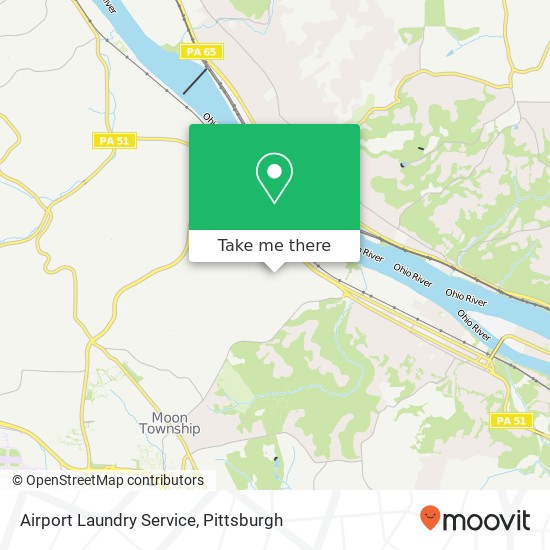 Mapa de Airport Laundry Service