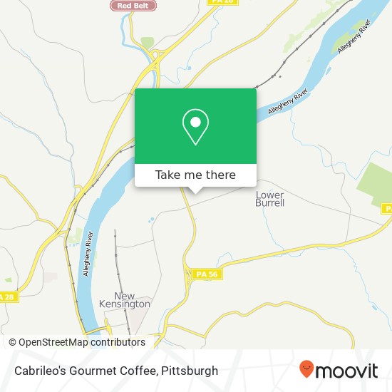 Cabrileo's Gourmet Coffee map