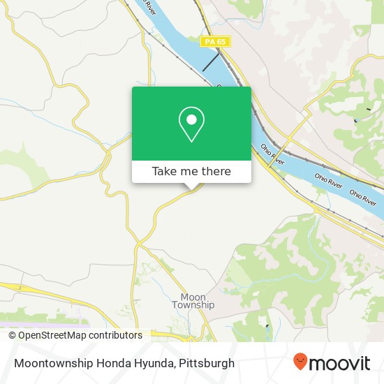 Moontownship Honda Hyunda map