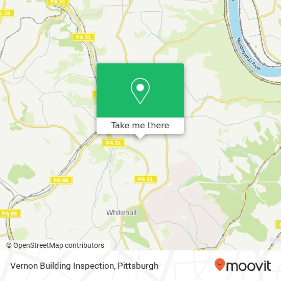 Vernon Building Inspection map