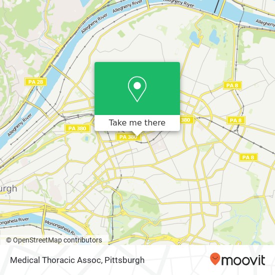 Medical Thoracic Assoc map