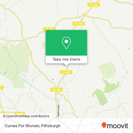 Curves For Women map