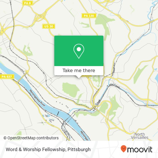 Mapa de Word & Worship Fellowship