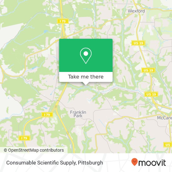 Consumable Scientific Supply map