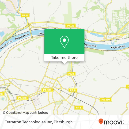 Terratron Technologies Inc map
