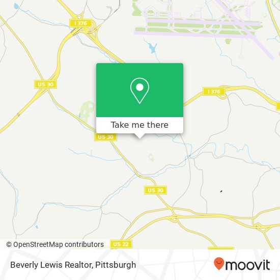 Mapa de Beverly Lewis Realtor