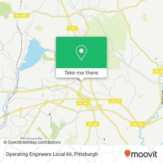 Operating Engineers Local 66 map