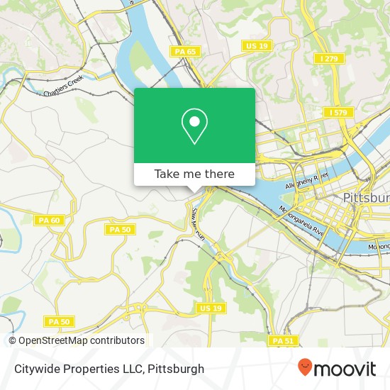 Citywide Properties LLC map