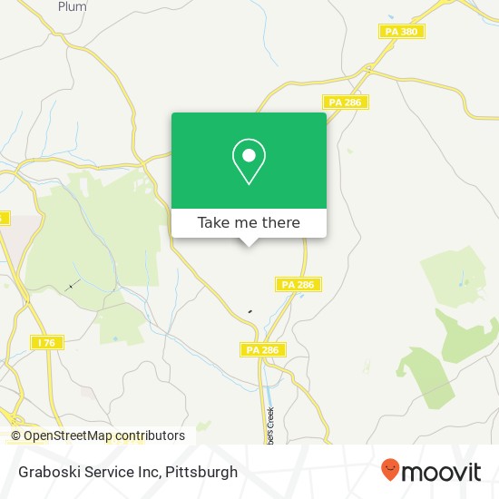 Graboski Service Inc map