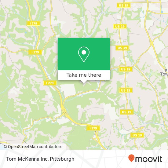 Tom McKenna Inc map