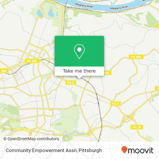 Community Empowerment Assn map