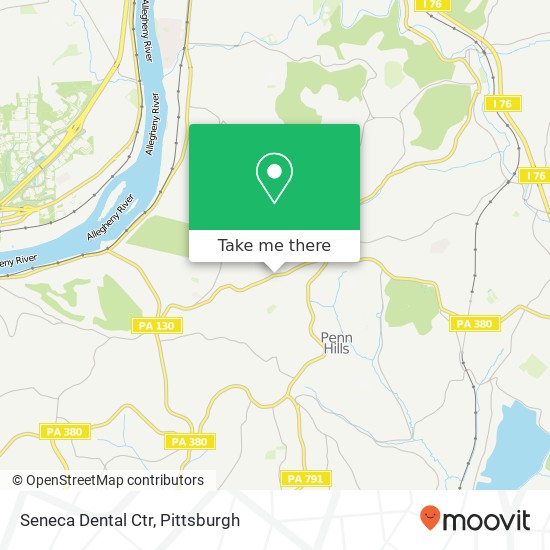 Seneca Dental Ctr map