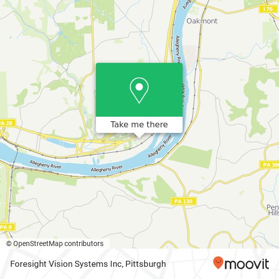 Foresight Vision Systems Inc map